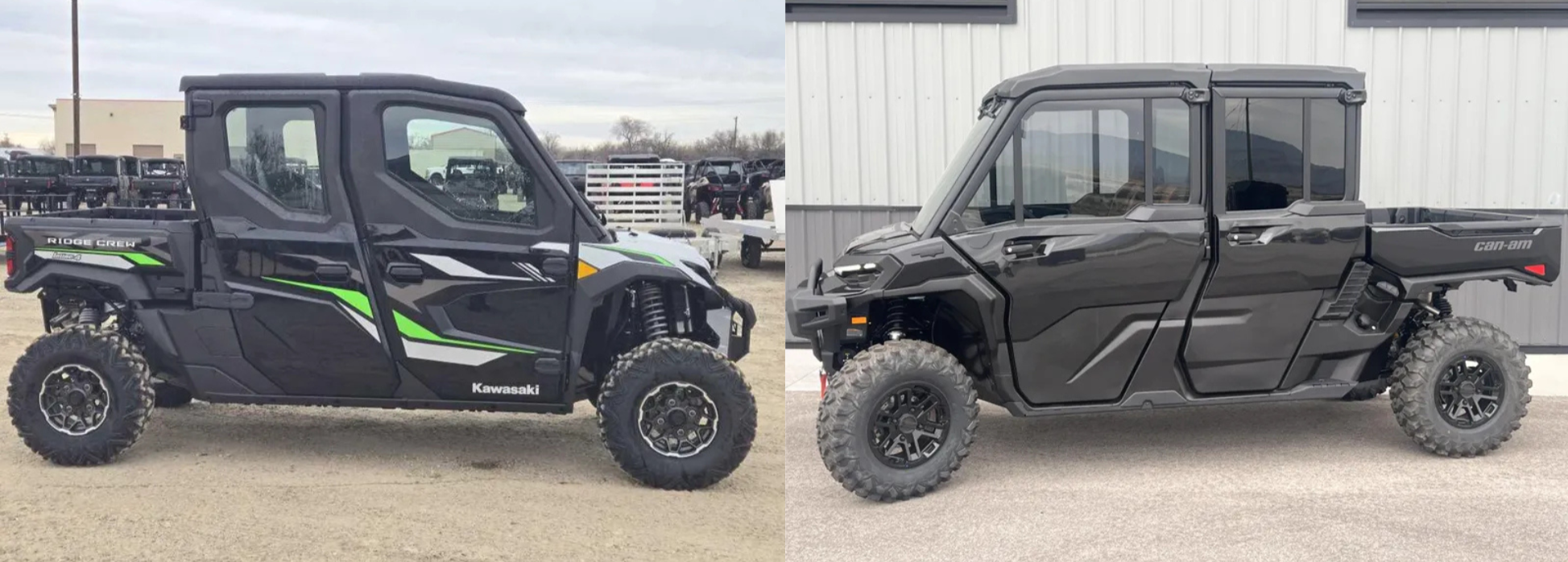 Kawasaki Ridge vs Can-Am Defender for Mountain Home Idaho Riders