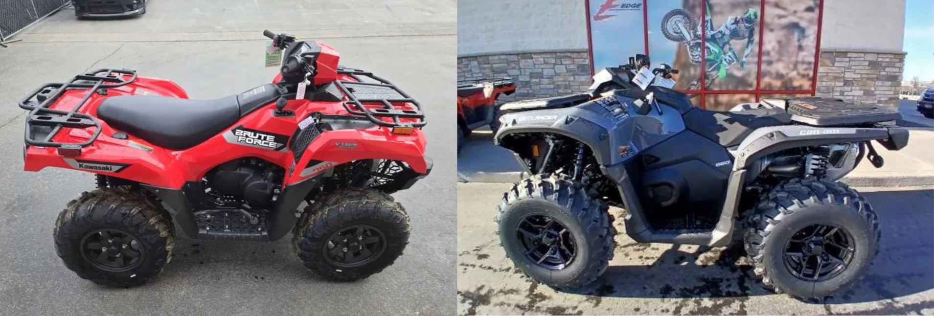 Can-Am Outlander vs Kawasaki Brute Force for Mountain Home Idaho Riders